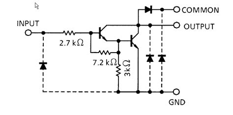 led matrix - Darlington Transistor Array - Electrical Engineering Stack Exchange