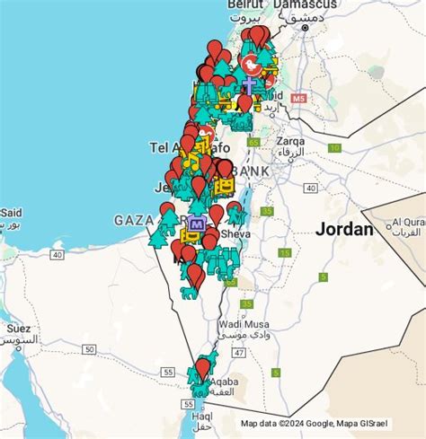 Israel-In-Photos: places - Google My Maps