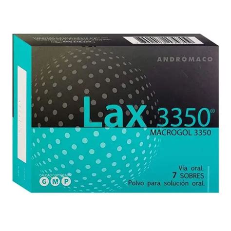 Lax 3350 x 7 Sobres Andrómaco EcoFarmacias