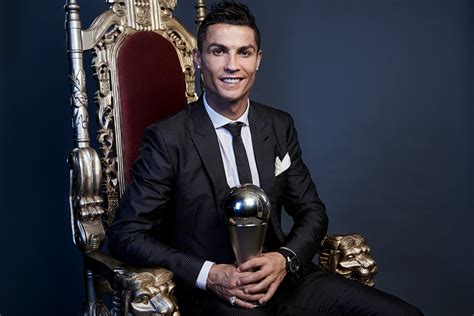 Cristiano Ronaldo Wins FIFA Best Player 2017 | Hypebeast