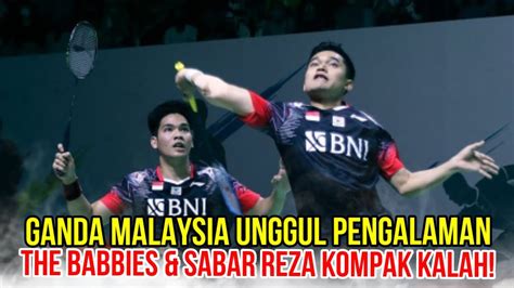 Indonesia Masters 2022 Senasib Dua Ganda Putra Indonesia Takluk Atas