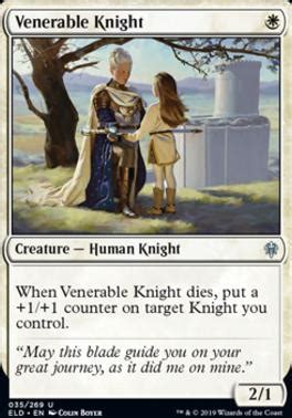 Venerable Knight Throne Of Eldraine Modern Card Kingdom