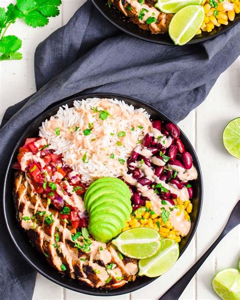 Burrito Bowl Meal Prep - One Clever Chef