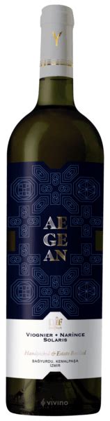 Nif Vineyards Winery Aegean White Blend Viognier Narince