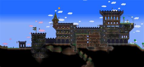 Terraria Castle by Naughty-UK on DeviantArt