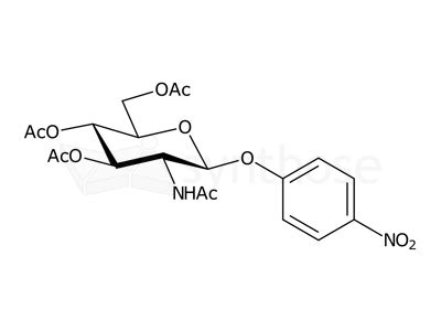 4 Nitrophenyl 2 acetamido 2 deoxy 3 4 6 tri O acetyl β D