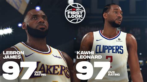 NBA 2K20 Ratings Reveal, More First Look Screenshots - NLSC