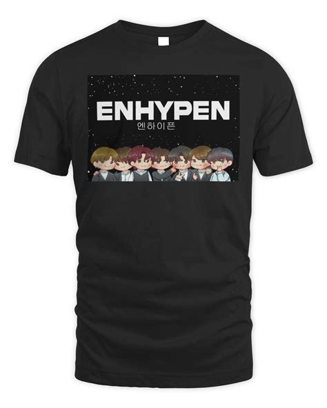 Enhypen Merch Korean Design Enhypen Shirt | Cassivalen