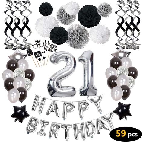 Buy 21st Birthday Decorations For Himher 21st Birthday Decorations