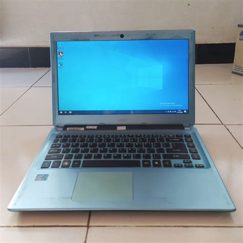 Jual Acer V Biru Slim Tipis Intel Core I Ram Gb Ssd Gb Laptop