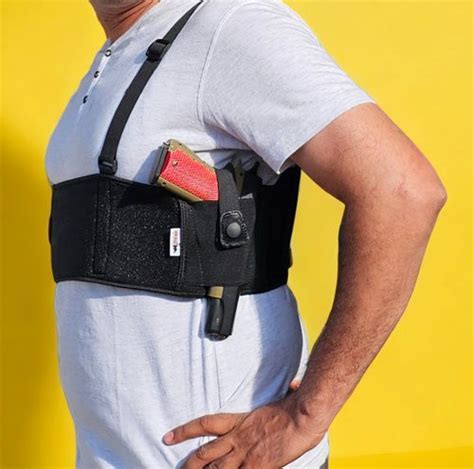 Gunally Concealed Carry Shoulder Gun Holster Elite Duty Ventilated Ambidextrous Shoulder Holster