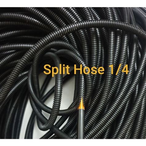 Insulator Hose Split Type Loom Conduit Polyethelene Tube Sizes 1 4 3