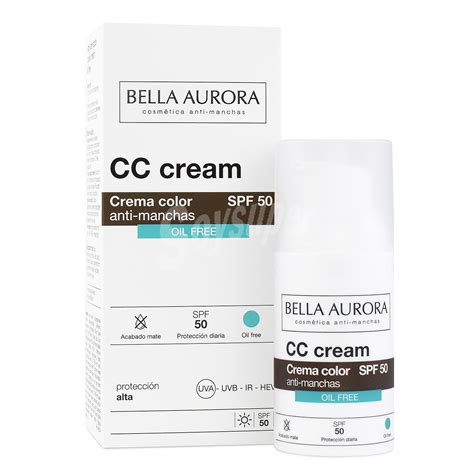 Bella Aurora Crema Color Aten A Manchas E Imperfecciones Oil Free Spf