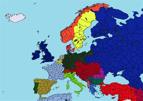 Europe Map in 1914 by SunnyKhan688 on DeviantArt