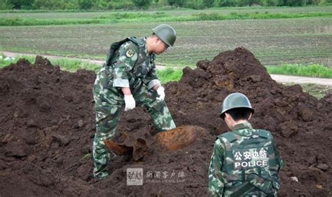 黑龙江一居民挖出日军遗留炸弹 重达300多斤无忧资讯