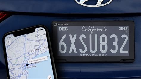 Digital License Plate Hack Could Track Falsely Report Stolen Cars