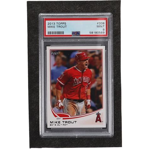 Mike Trout Topps Psa Pristine Auction