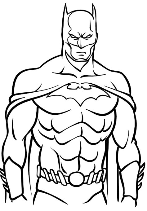 Batman Coloring And Printable Pages Colouring Book World