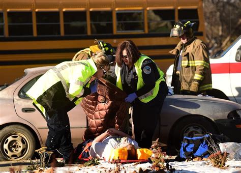 Firefighters Extricate Driver After Crash Near St Vincent Healthcare