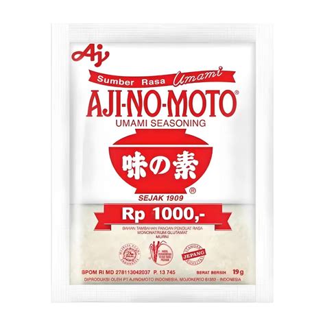 Jual Ajinomoto MSG Penyedap Rasa 1000 Per Bungkus Isi 20 Vetsin Micin