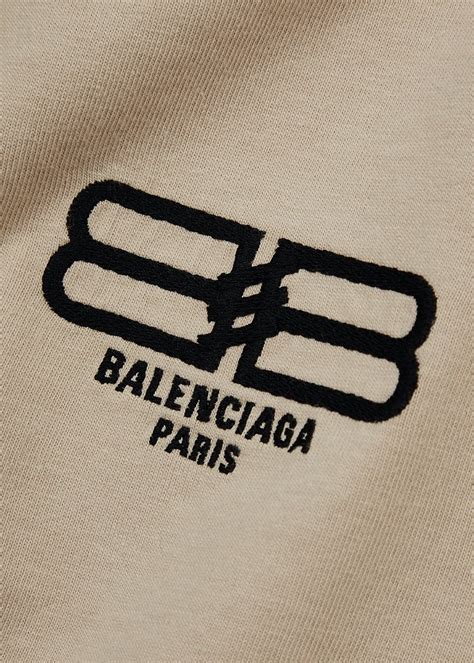 Balenciaga Logo Embroidered T Shirt Endource