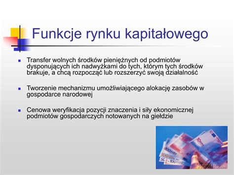 PPT Rynek Kapitałowy w Polsce PowerPoint Presentation free download