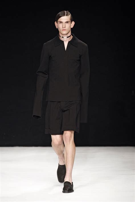 Xander Zhou Menswear Spring Summer London Nowfashion