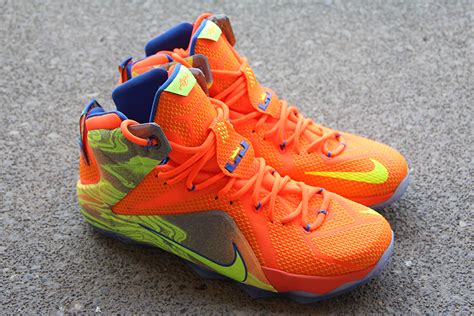 Nike LeBron 12 - Orange - Volt - SneakerNews.com