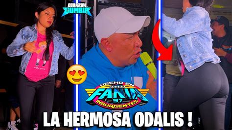 La Hermosa Odalis Asi Se Baila Una Buena Cumbia De Estreno Con