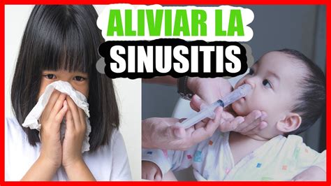 Cómo aliviar la sinusitis en niños con medicina natural YouTube