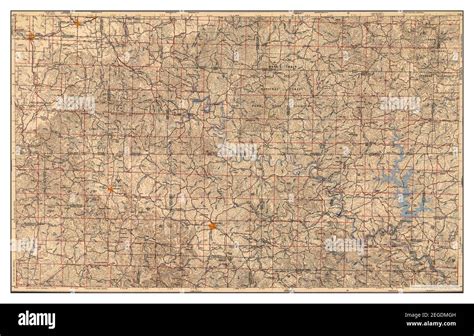 Harrison Arkansas Map 1954 1 250000 United States Of America By Timeless Maps Data U S