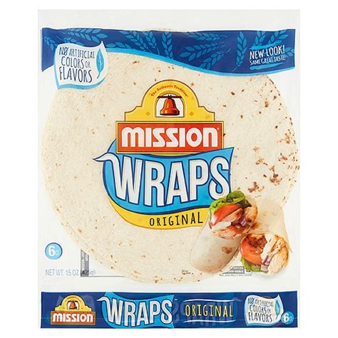 Mission Original Wraps 6 Count 15 Oz Shoprite