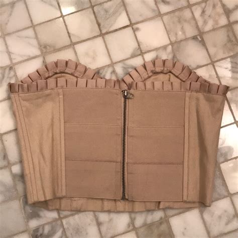 H M Tops Hm Nude Corset Top Poshmark