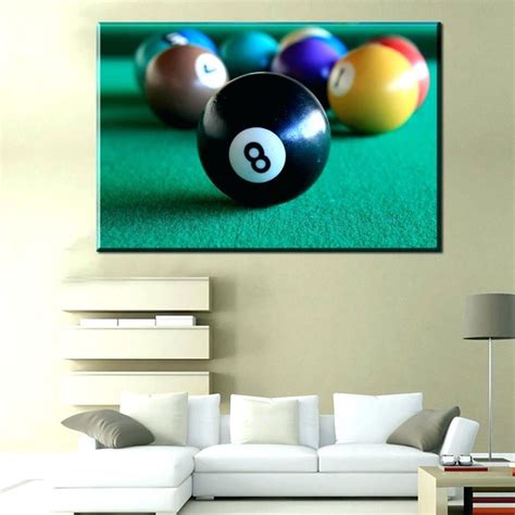 Top 15 Of Billiard Wall Art