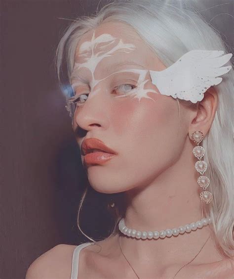 angel makeup angel makeup face aesthetic angel aesthetic