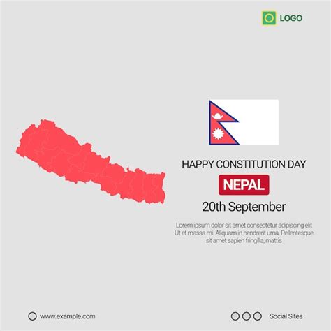 Banner De Redes Sociales Del D A Nacional De Nepal Dise O Vectorial