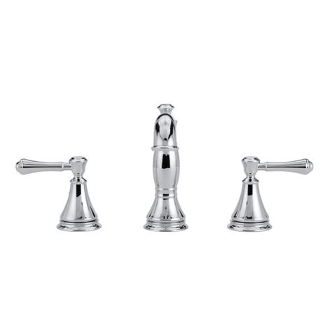 Two Handle Widespread Bathroom Faucet In Chrome 3597lf Mpu Delta Faucet