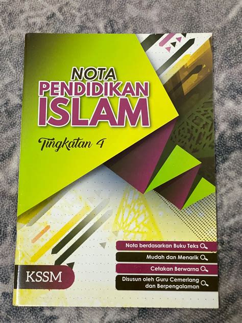 Nota Pendidikan Islam Tg4 Hobbies Toys Books Magazines