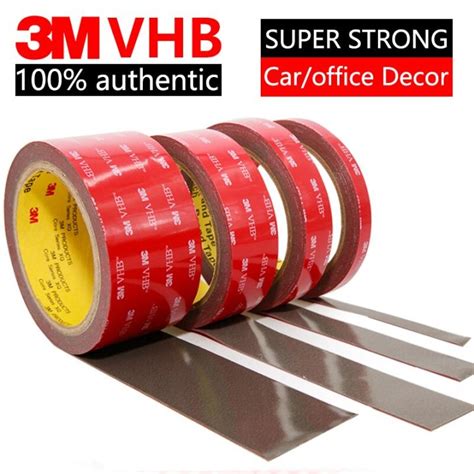 M Vhb Double Sided Tape Super Strong High Temperature Gray Foam Double