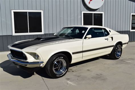 1969 Mustang Mach 1 White