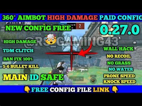 Pubg Lite No Recoil Config File Aimbot Config High Damage Ban