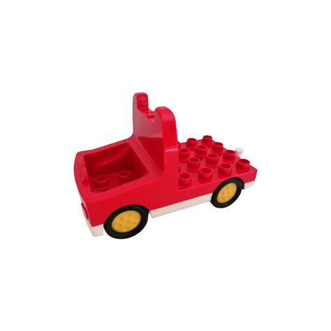 LEGO Red Duplo Truck With Flatbed Brick Owl LEGO Marketplace