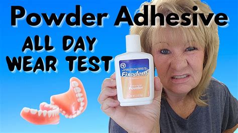 How To Apply Fixodent Powder Denture Adhesive Fixodent Powder Denture