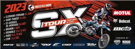 Supercross Sx Tour Saint Thibery Juillet La Pr Sentation De La