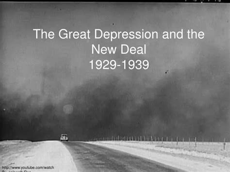 Ppt The Great Depression And The New Deal 1929 1939 Powerpoint