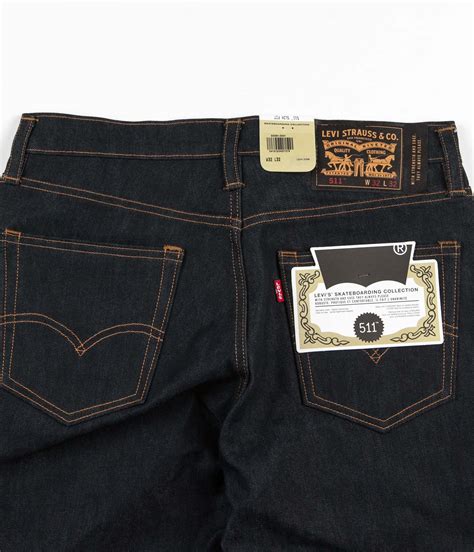 Levis® Skate 511 Slim Jeans Rigid Indigo Flatspot