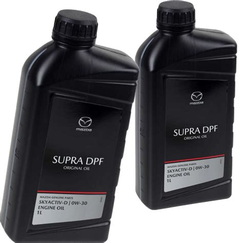 2x 1L ORIGINAL MAZDA ÖL SUPRA DPF 0W 30 SKYACTIV D DIESEL SYNTHESE