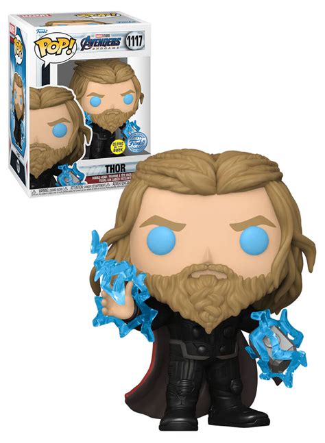 Funko Pop Marvel Avengers Endgame 1117 Thor With Thunder Glows In