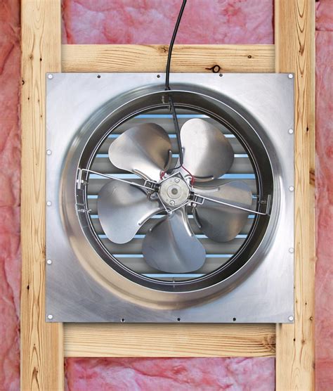 Kennedy Gable Mount Solar Attic Fan Product Info