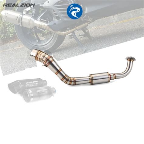 REYGEAK 51mm NMAX155 V2 0 Big Elbow Mufflers Pipes Pipe System NMAX V 2